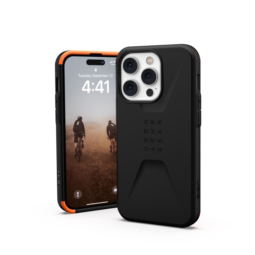 UAG Case for iPhone 14 Pro Civilian, Black