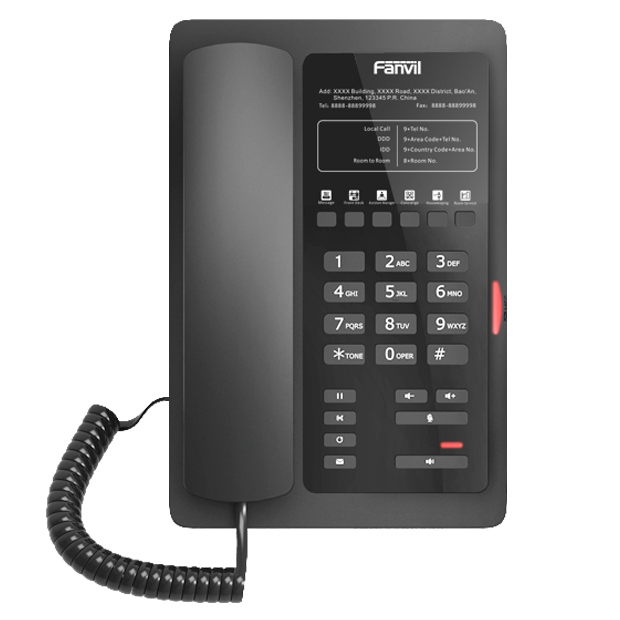 Fanvil H3, VoIP phone with SIP support