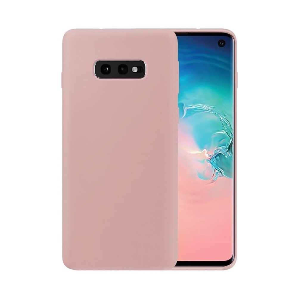 Helmet Case Liquid Silicone Samsung S10 E, Pink