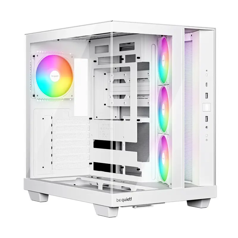 Компьютерный корпус be quiet! Ligh Base 500 LX White, Midi-Tower, Без блока питания, Белый