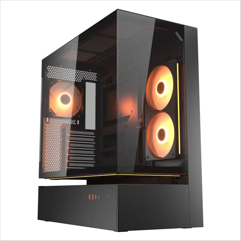 Компьютерный корпус Cougar CFV 235, Midi-Tower, Без блока питания, Чёрный