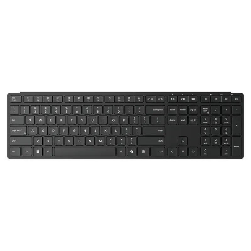 Клавиатура Lenovo 4Y41S04687, Беспроводное, Чёрный