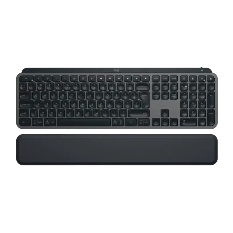 Клавиатура Logitech MX Keys S Plus, Проводное / беспроводное, Графитовый