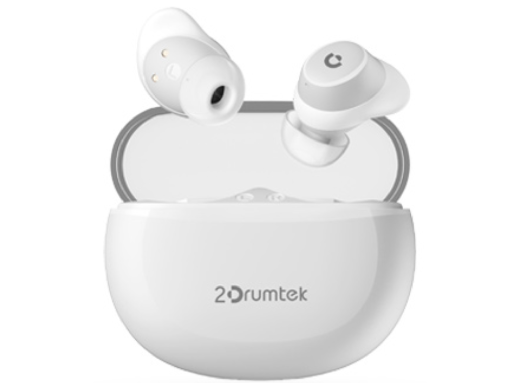Wireless Earphones A4tech B27, 10 mm driver, 32 Ohm, 100db, Bluettoth 5.2, 40/400mAh,IPX4, White