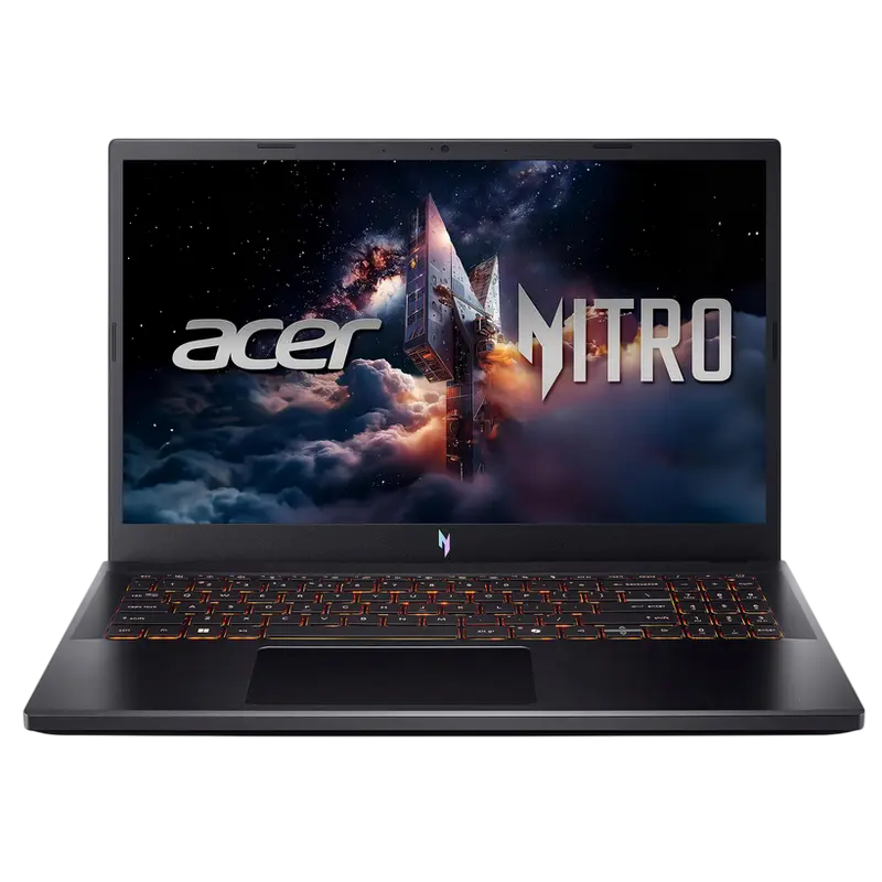 Игровой ноутбук 15,6" Acer Nitro V15 ANV15-52, Obsidian Black, Intel Core 5 210H, 16Гб/512Гб, Linux eShell