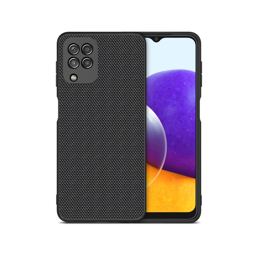 Helmet Case TPU Nylon Samsung A20S, Black