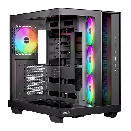 Компьютерный корпус be quiet! Ligh Base 500 LX, Midi-Tower, Без блока питания, Чёрный Компьютерный корпус be quiet! Ligh Base 500 LX, Midi-Tower, Без блока питания, Чёрный