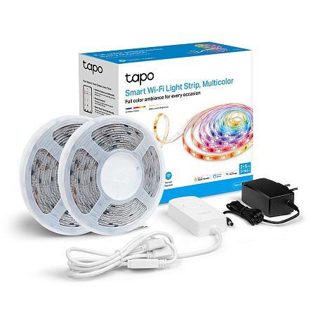 TP-LINK "Tapo L930-10", Smart Wi-Fi LED Dimmable Strip, Multicolor, Multizone+White, 10Meters,2000lm TP-LINK "Tapo L930-10", Smart Wi-Fi LED Dimmable Strip, Multicolor, Multizone+White, 10Meters,2000lm
