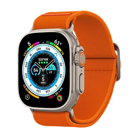 Ремешок для часов Spigen Lite Fit Ultra, Нейлон, Оранжевый