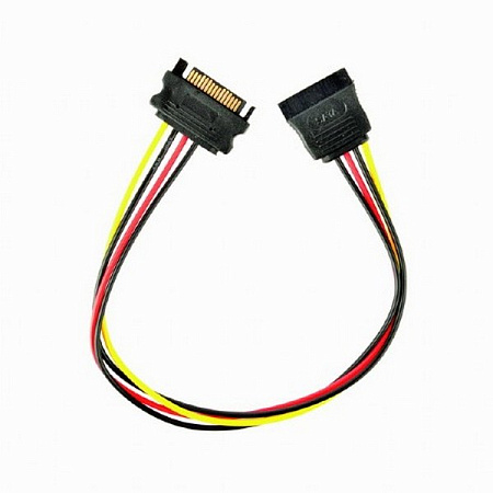 Cable SATA power extention cable, 0.3 m, Cablexpert CC-SATAMF-01 Cable SATA power extention cable, 0.3 m, Cablexpert CC-SATAMF-01
