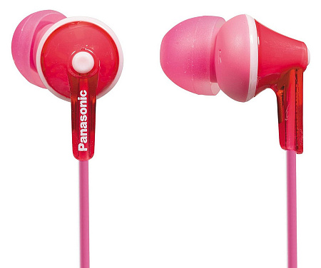 Earphones Panasonic RP-HJE125E-P Pink, w/o Mic, 1 x mini-jack 3.5mm Earphones Panasonic RP-HJE125E-P Pink, w/o Mic, 1 x mini-jack 3.5mm