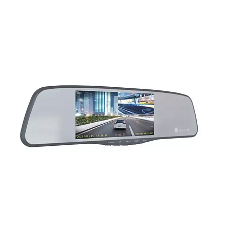 Navitel MR255NV Mirror Car Video Recorder + WOO MicroSD Card UHS-I (U1) (C10) + SD Adapter, Integra, 64 GB Navitel MR255NV Mirror Car Video Recorder + WOO MicroSD Card UHS-I (U1) (C10) + SD Adapter, Integra, 64 GB