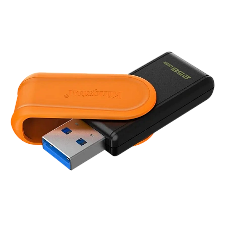 USB Flash накопитель Kingston DataTraveler Exodia S, 256Гб, Черный | Оранжевый USB Flash накопитель Kingston DataTraveler Exodia S, 256Гб, Черный | Оранжевый