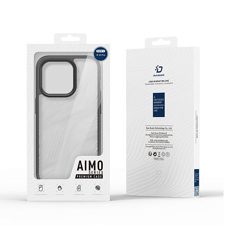DUX DUCIS Case iPhone 15 Pro Max AIMO, Black