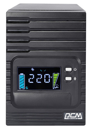 UPS PowerCom SPT-2000, 2000VA/1600W, Smart Line Interactive, Pure Sinewave, LCD, AVR, USB, SNMP, 8xI
