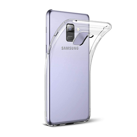 Helmet Case TPU Samsung A8 Plus (2018), Clear Helmet Case TPU Samsung A8 Plus (2018), Clear