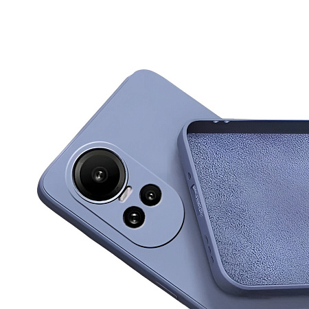 Helmet Case Liquid Silicone Oppo Reno 10 Pro 5G, Purple Helmet Case Liquid Silicone Oppo Reno 10 Pro 5G, Purple