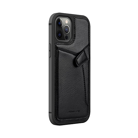 Nillkin Case Leather iPhone 12/ 12 Pro Aoge, Black Nillkin Case Leather iPhone 12/ 12 Pro Aoge, Black