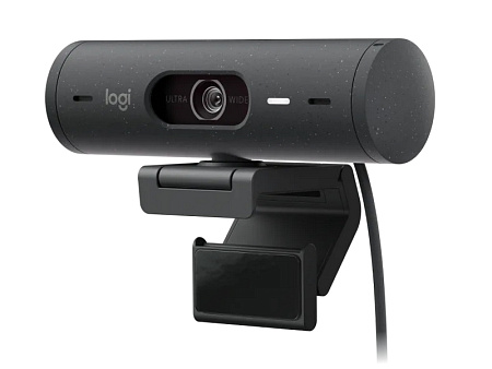 Camera Logitech BRIO 500, 1080p/30fps, FoV 90°, 4MP, Zoom:4x, Autofocus, Stereo mic, Shutter, 1,5m, Camera Logitech BRIO 500, 1080p/30fps, FoV 90°, 4MP, Zoom:4x, Autofocus, Stereo mic, Shutter, 1,5m,