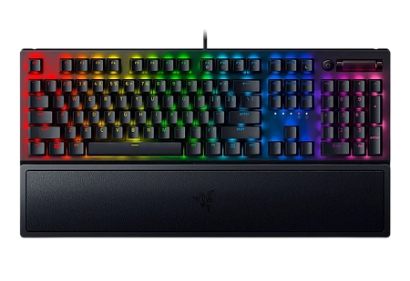 Gaming Keyboard Razer BlackWidow V3, Mechanical, Tactile SW, Aluminum, Macro, Digital Wheel, Media C Gaming Keyboard Razer BlackWidow V3, Mechanical, Tactile SW, Aluminum, Macro, Digital Wheel, Media C