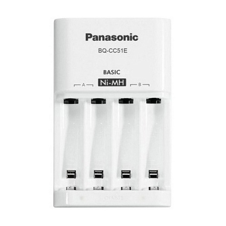 Зарядное устройство Panasonic BQ-CC51E, Белый