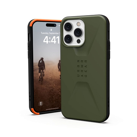 UAG Case for iPhone 14 Pro Max Civilian, Green UAG Case for iPhone 14 Pro Max Civilian, Green