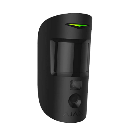 Ajax Wireless Security Motion Detector with Photo "MotionCam", Black Ajax Wireless Security Motion Detector with Photo "MotionCam", Black