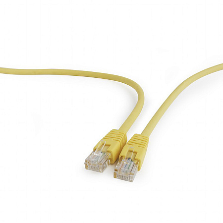 Патч-корд Cablexpert PP12-0.25M/Y, CAT5e UTP, 0,25м, Жёлтый