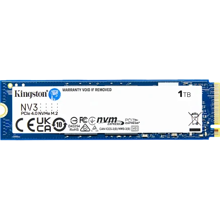 Накопитель SSD Kingston NV3, 1024Гб, SNV3S/1000G Накопитель SSD Kingston NV3, 1024Гб, SNV3S/1000G