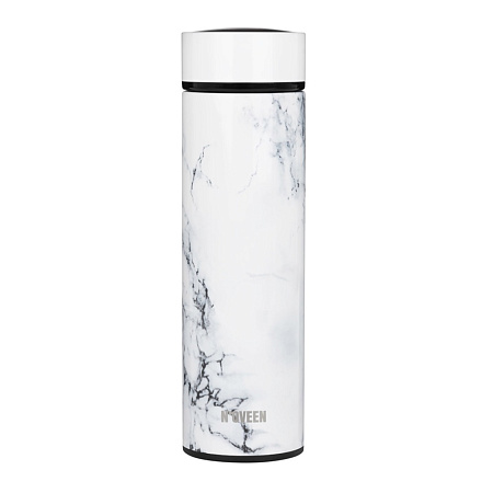 NOVEEN Thermos LED TB2319 450 ML, Marble NOVEEN Thermos LED TB2319 450 ML, Marble