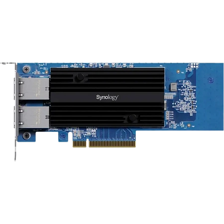 Сетевой адаптер SYNOLOGY E10G30-F2 + дополнительная карта, Синий