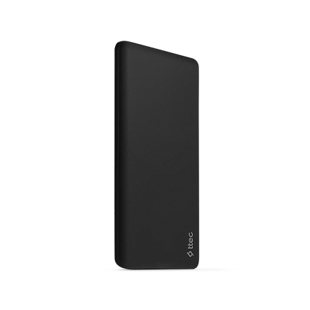 ttec Powerbank 10.000mAh Power Slim S, Black ttec Powerbank 10.000mAh Power Slim S, Black