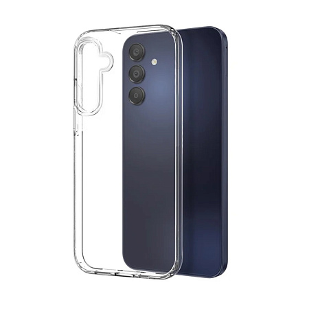 WOO Case Soft TPU Samsung A15 4G, Clear WOO Case Soft TPU Samsung A15 4G, Clear