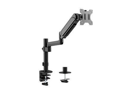 Table/desk 1-display mounting "MA-DA1P-01" Gembird (rotate,tilt,swivel),17”-32”,up to 9 kg,VESA:75x7 Table/desk 1-display mounting "MA-DA1P-01" Gembird (rotate,tilt,swivel),17”-32”,up to 9 kg,VESA:75x7