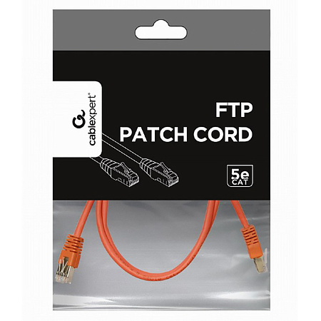 2m, FTP Patch Cord Red, PP22-2M/R, Cat.5E, Cablexpert, molded strain relief 50u" plugs 2m, FTP Patch Cord Red, PP22-2M/R, Cat.5E, Cablexpert, molded strain relief 50u" plugs