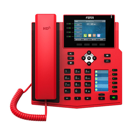 Fanvil X5U-R RED, High-end IP phone, Colour Display Fanvil X5U-R RED, High-end IP phone, Colour Display