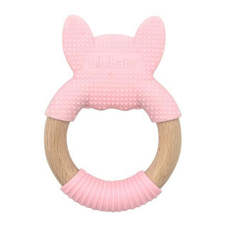 Bibipals Teething Ring Koala, Pink and White Bibipals Teething Ring Koala, Pink and White