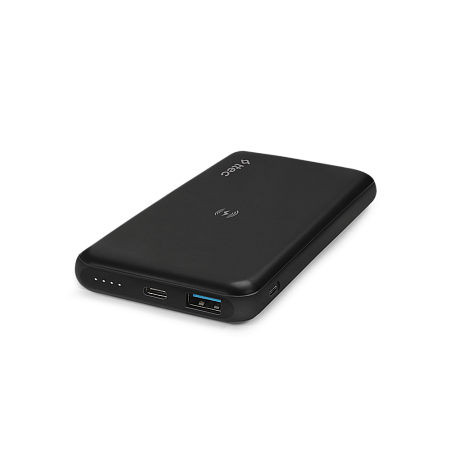 ttec Powerbank 10.000mAh Slim Pro W Wireless, Black ttec Powerbank 10.000mAh Slim Pro W Wireless, Black