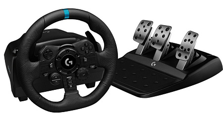 Wheel Logitech Driving Force Racing G923, for PS4, 900 degree, Pedals, Dual-Motor Force Feedback Wheel Logitech Driving Force Racing G923, for PS4, 900 degree, Pedals, Dual-Motor Force Feedback