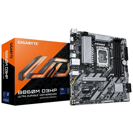 Материнская плата Gigabyte B860M D3HP, LGA1851, Intel B860, Micro-ATX Материнская плата Gigabyte B860M D3HP, LGA1851, Intel B860, Micro-ATX