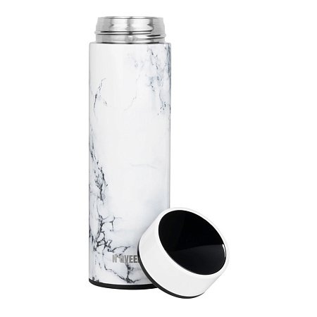NOVEEN Thermos LED TB2319 450 ML, Marble NOVEEN Thermos LED TB2319 450 ML, Marble