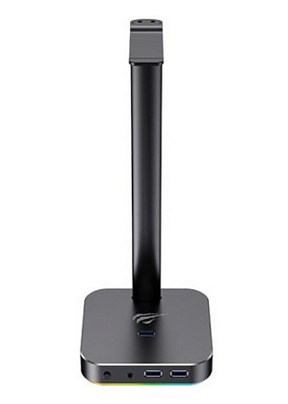 Gaming Headset Stand Havit TH610, 285x100x100mm, 1x3.5mm, 3xUSB 2.0, RGB, Full metal Gaming Headset Stand Havit TH610, 285x100x100mm, 1x3.5mm, 3xUSB 2.0, RGB, Full metal