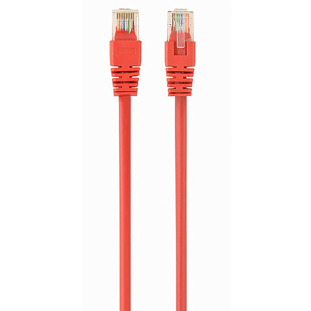 2m, Patch Cord Red, PP12-2M/R, Cat.5E, Cablexpert, molded strain relief 50u" plugs 2m, Patch Cord Red, PP12-2M/R, Cat.5E, Cablexpert, molded strain relief 50u" plugs