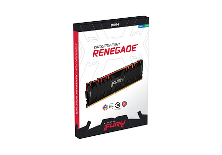 Оперативная память Kingston FURY Renegade RGB, DDR4 SDRAM, 3600 МГц, 16Гб, KF436C16RBAK2/16