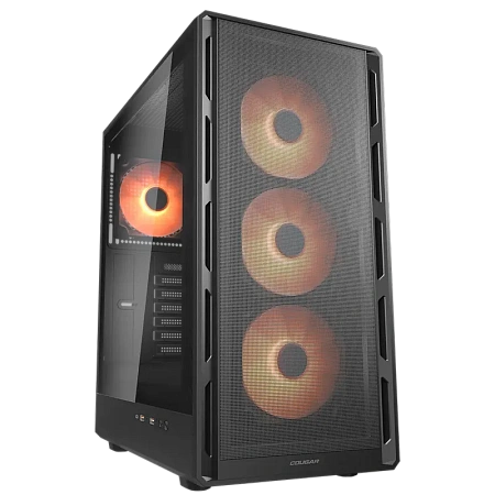 Компьютерный корпус Cougar Airface Pure PRO, Midi-Tower, Без блока питания, Чёрный Компьютерный корпус Cougar Airface Pure PRO, Midi-Tower, Без блока питания, Чёрный