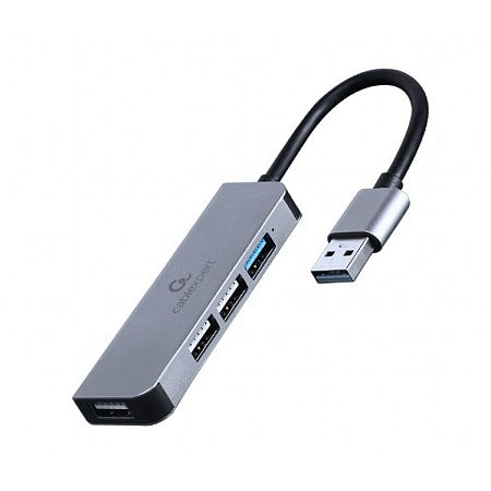 USB-концентратор Gembird UHB-U3P1U2P3-01, Серебристый