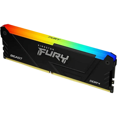 Оперативная память Kingston FURY Beast RGB, DDR4 SDRAM, 3200 МГц, 16Гб, KF432C16BB12A/16 Оперативная память Kingston FURY Beast RGB, DDR4 SDRAM, 3200 МГц, 16Гб, KF432C16BB12A/16