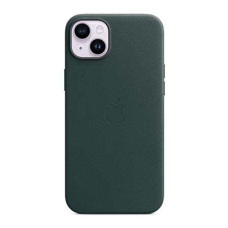 Case Original Leather with MagSafe for iPhone 15 Plus/14 Plus, Forest Green