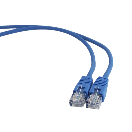 2m, Patch Cord Blue, PP12-2M/B, Cat.5E, Cablexpert, molded strain relief 50u" plugs 2m, Patch Cord Blue, PP12-2M/B, Cat.5E, Cablexpert, molded strain relief 50u" plugs