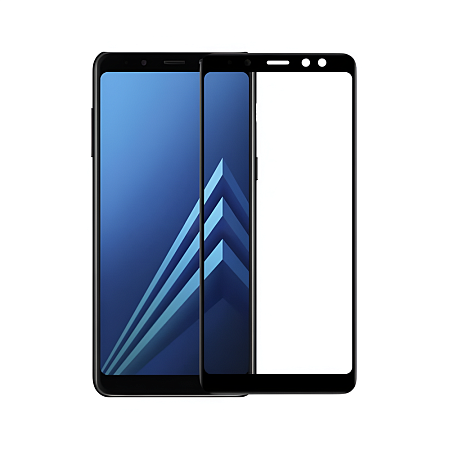 Helmet Glass 3D Round Edge Samsung A8 Plus (2018) Black Helmet Glass 3D Round Edge Samsung A8 Plus (2018) Black